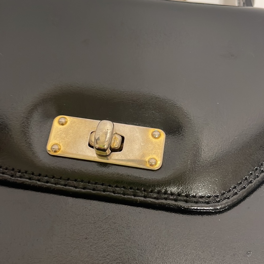 M.T. MORGAN TAYLOR STUDIO VINTAGE KELLY BAG - Picture 7 of 10